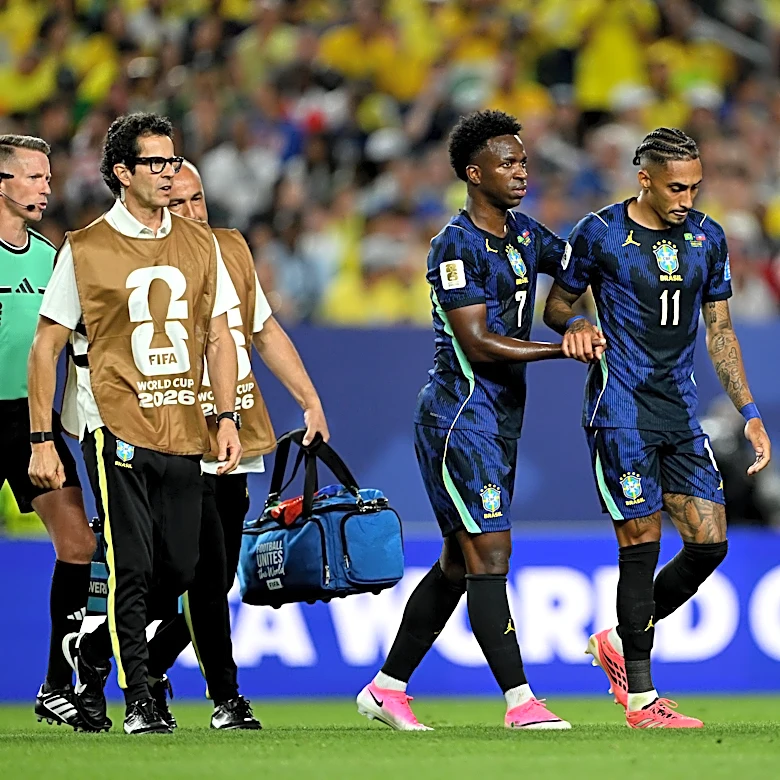 Bad news for Barcelona as Raphinha forced off with injury during Brazil’s World Cup 2026 clash against Haiti