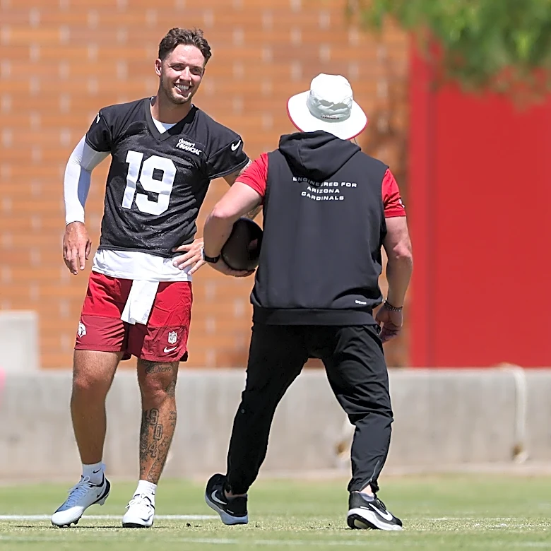So, why is Cardinals QB Carson Beck wearing #19?