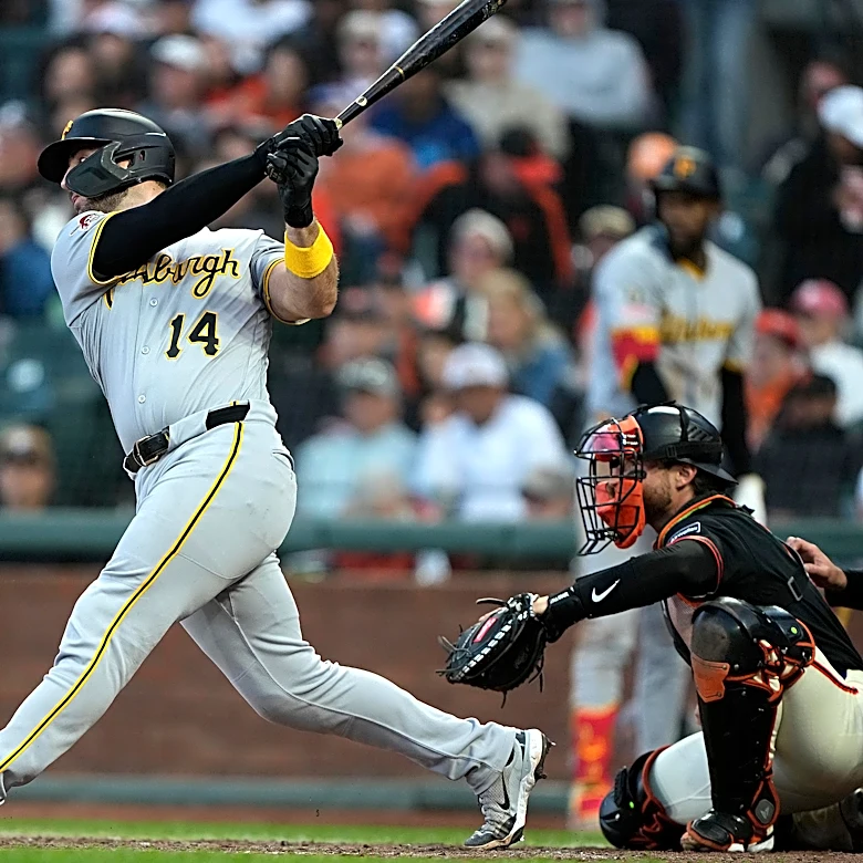 Joey Bart makes his Atlanta debut, batting seventh