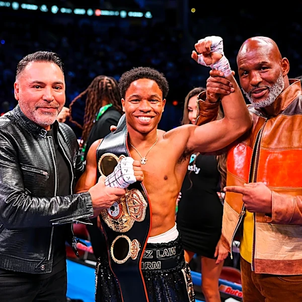 ‘Maybe down the road’: Oscar De La Hoya pumps the brakes on Gervonta Davis vs Floyd Schofield talk