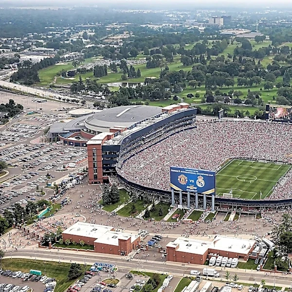 Remembering soccer matches at Michigan Stadium