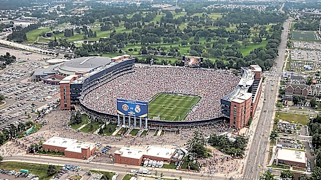 Remembering soccer matches at Michigan Stadium