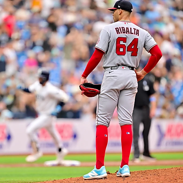 Washington Nationals drop a tight game to the Rays as the bullpen cost them