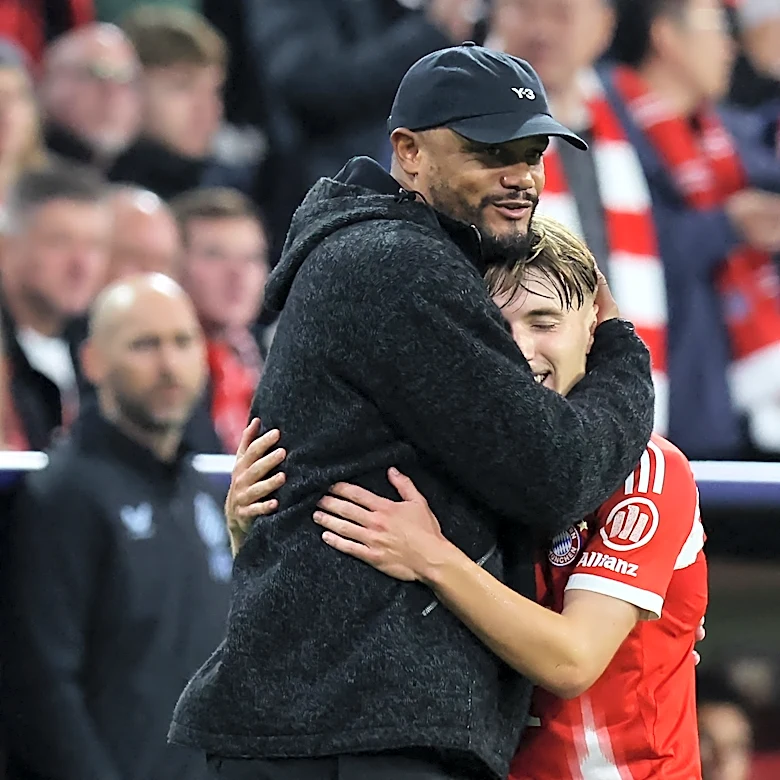 Lennart Karl credits Vincent Kompany for key improvement to his game