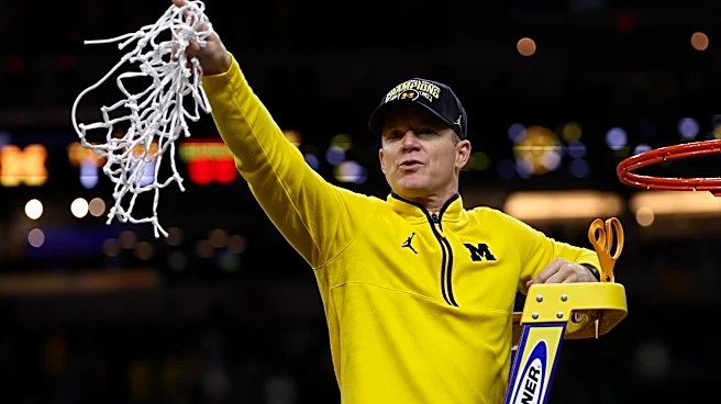 Social media reactions to Michigan HC Dusty May departing for the NBA