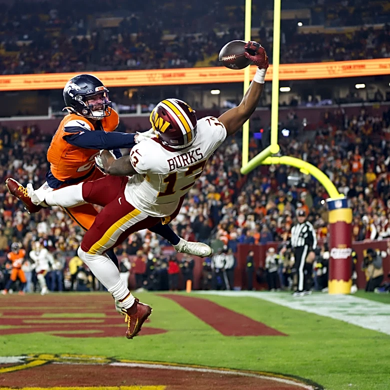 Can Treylon Burks, other in-house options become Commanders’ No. 2 WR?