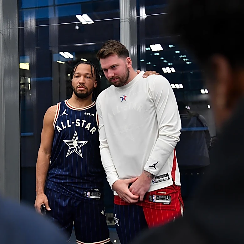 Luka Dončić texted Jalen Brunson after the Knicks won the NBA Finals