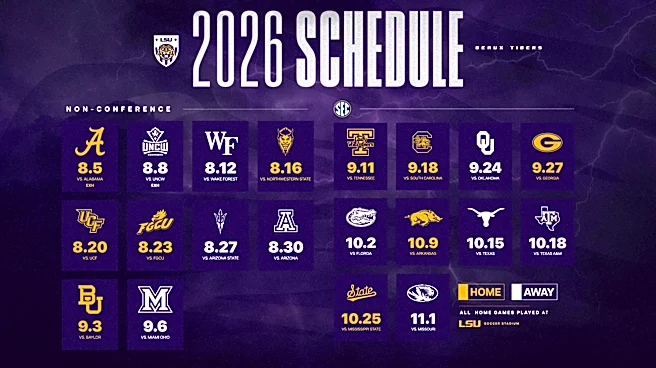 LSU Soccer announces 2026 Schedule