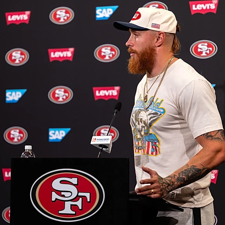 49ers’ George Kittle provides a rehab update: ‘I’m a little bit ahead of schedule’