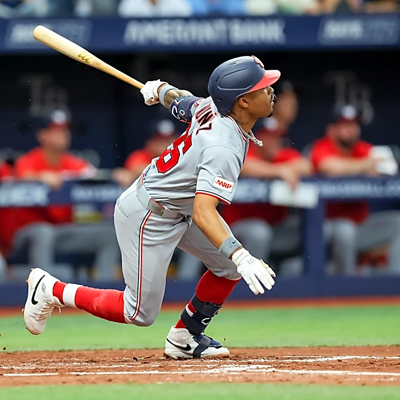 Nasim Nunez’s bat has come around for the Washington Nationals in June
