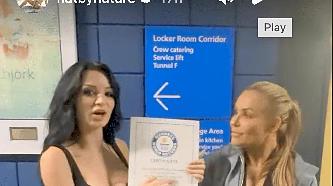Paige and Natalya both recognized by Guinness World Records