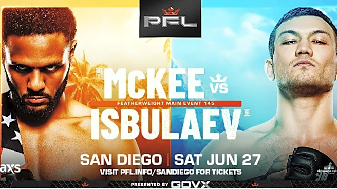 Finalized PFL San Diego fight card, start time, how to watch | McKee vs. Isbulaev