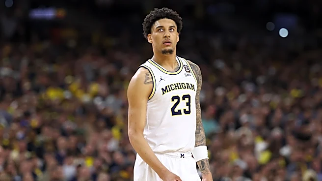 NBA Draft: Michigan F Yaxel Lendeborg picked by Warriors in first round