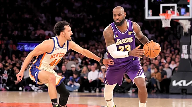 Knicks, Lakers swap picks in NBA Draft; New York takes Sergio De Larrea