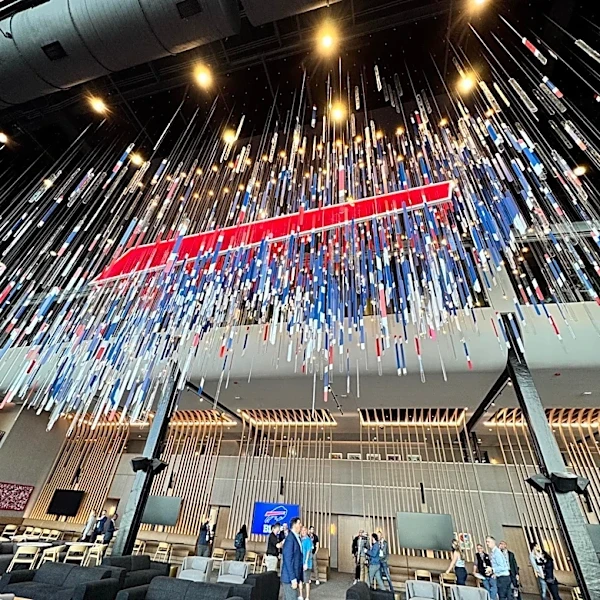 Art inside Buffalo Bills new stadium adds perfect contrast to team’s home