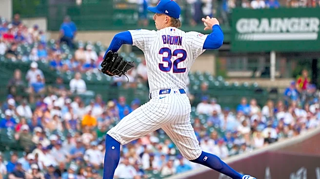 Cubs roster move: Ben Brown to injured list