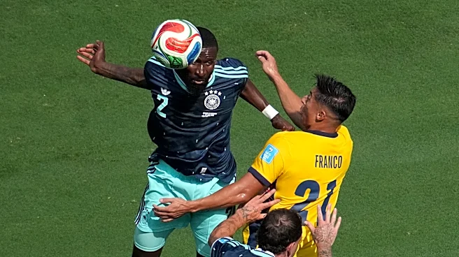 Antonio Rüdiger makes first start at 2026 World Cup as Germany fall 2-1 to Ecuador