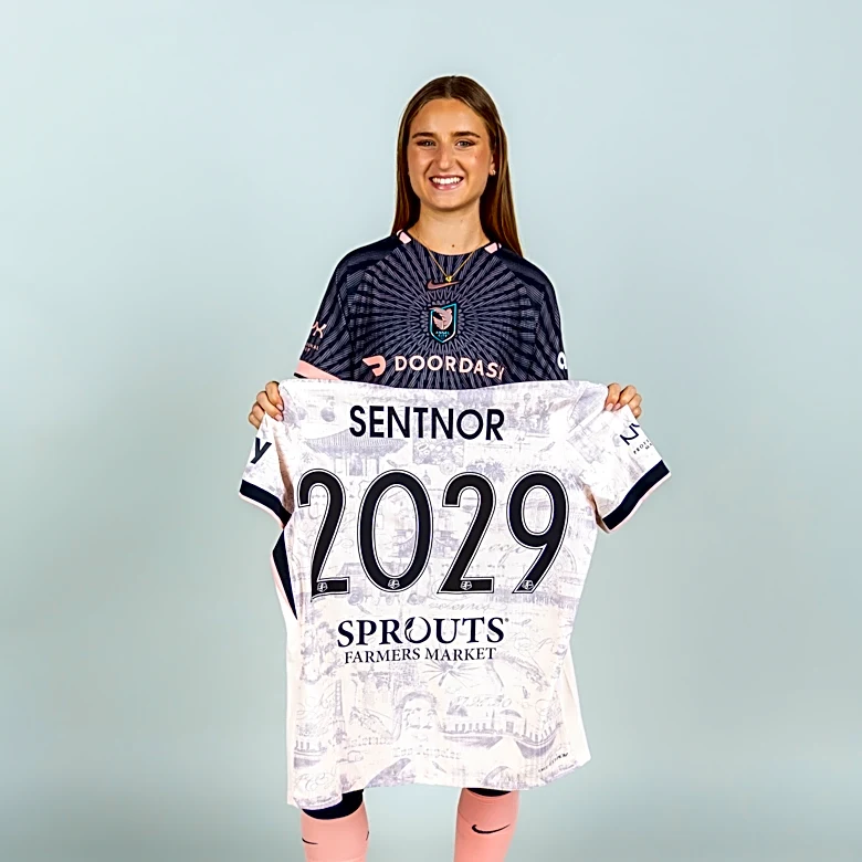 USWNT forward Ally Sentnor signs three-year contract extension through 2029 with Angel City FC