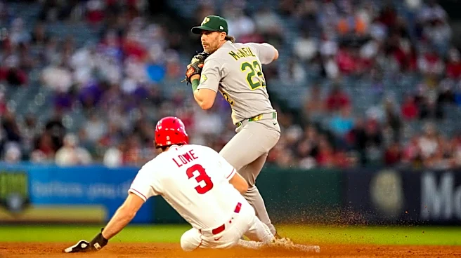 A’s Beat Angels 9-3