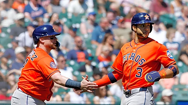 Pena, Paredes Lead Offensive Burst as Astros Tame Tigers 8-6