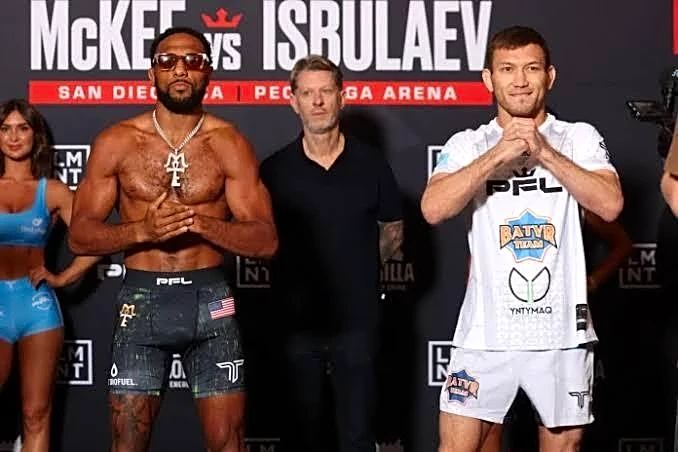PFL San Diego live streaming results, video highlights for ‘McKee vs. Isbulaev’