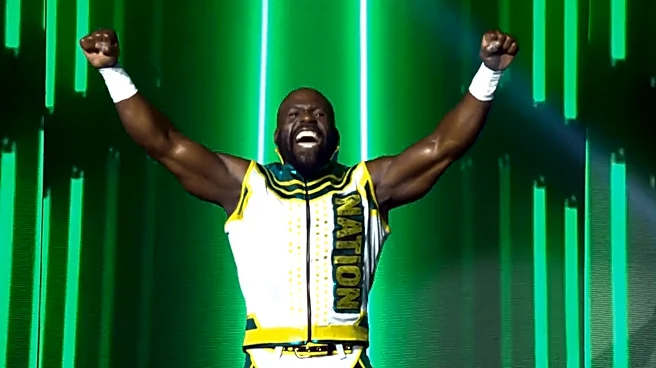 Uhaa Nation (fka Apollo Crews) debuts in TNA as a Slammiversary surprise