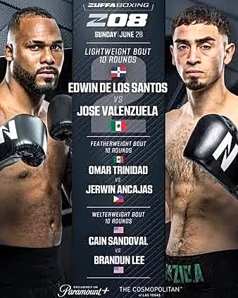 Zuffa Boxing 8: Full results, highlights from Las Vegas | De los Santos vs. Valenzuela