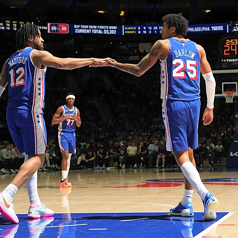 Report: Sixers pick up team options on Dominick Barlow, Dalen Terry; decline Trendon Watford’s option