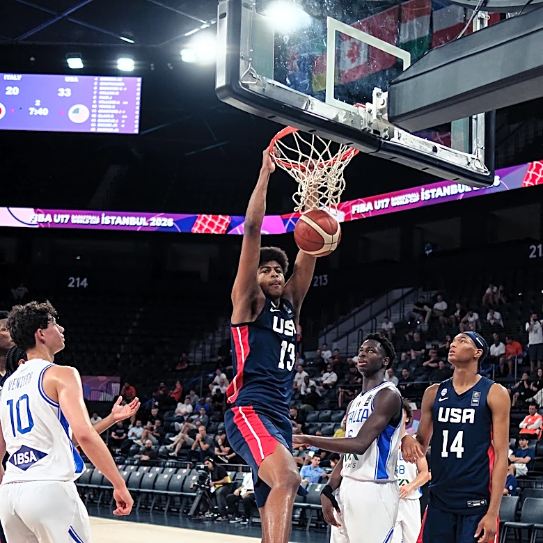 U.S. Cruises By Italy In FIBA U17 Play By 51