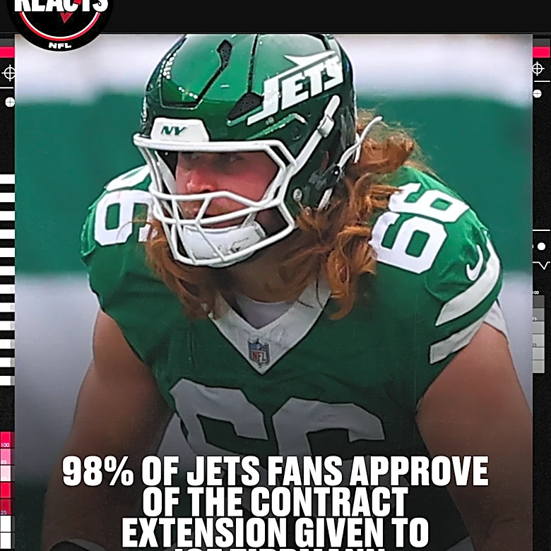 Jets fans love Joe Tippmann’s extension