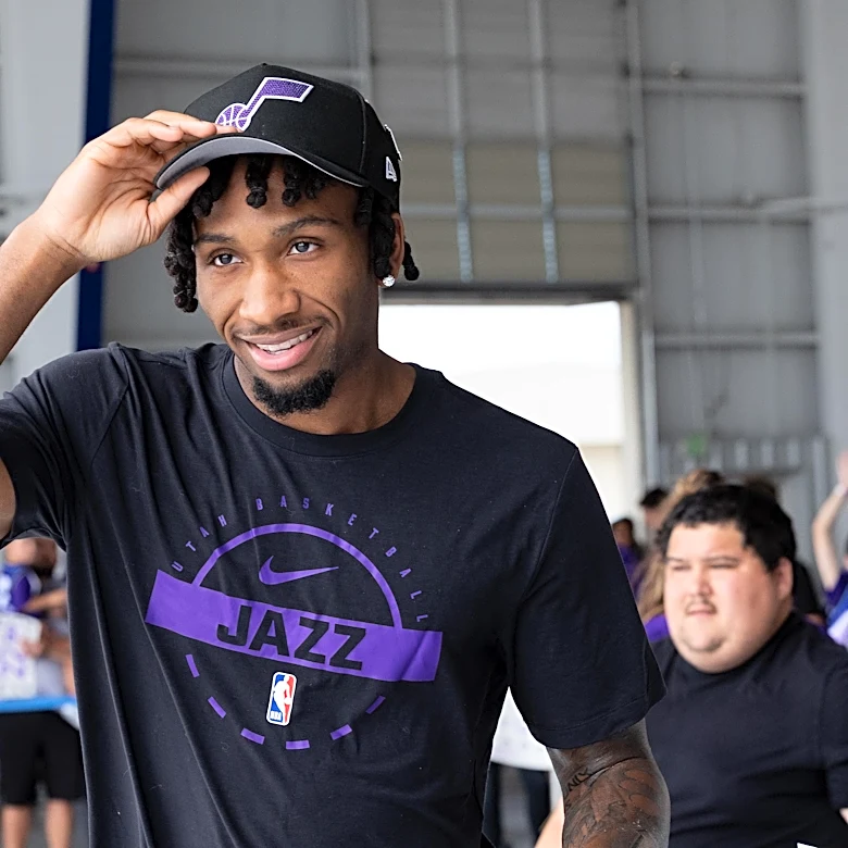 Ace Bailey and Cody Williams impart wisdom on the Jazz’s new Summer League star