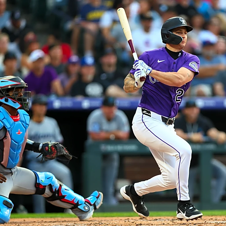 Mickey Moniak falls a single shy of the cycle in Rockies’ 6-3 win over Marlins