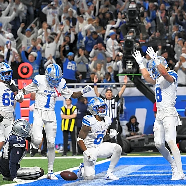 Survey: Who has more receiving yards in 2026: Isaac TeSlaa or Jahmyr Gibbs?