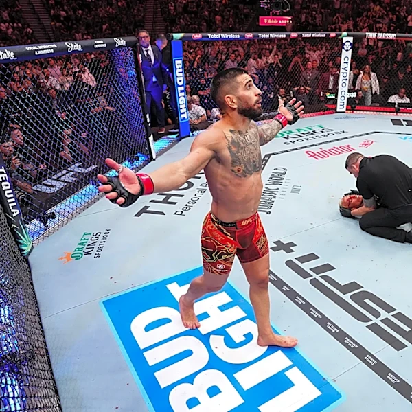 Jon Jones: ‘Humble, honest’ Ilia Topuria is in a good position to return to top of UFC after first loss
