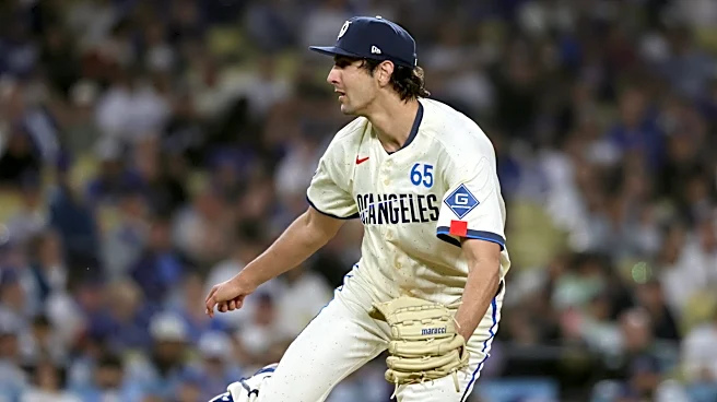 Paul Gervase rides the Dodgers fresh arm express