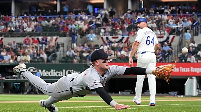 Tigers’ winning streak ends with dismal series opener against Rangers