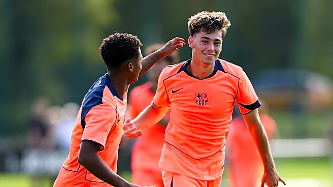 Exciting teenage striker Oscar Gistau signs contract until 2028 at Barcelona