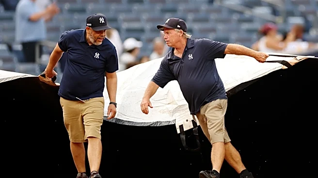 Yankees, Twins in rain delay on Friday night