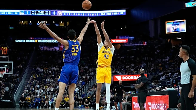 Lakers blown out by Warriors in California Classic