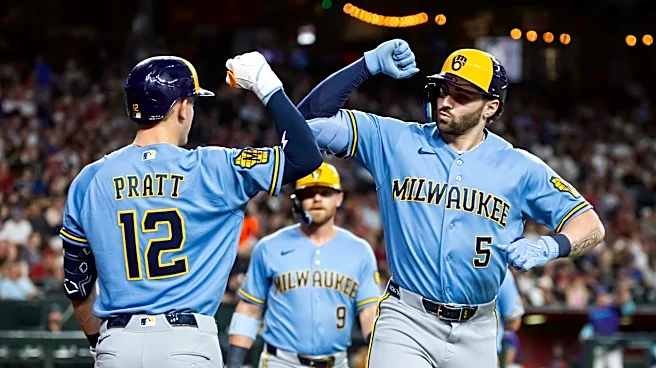 Bullpen delivers as Brewers win another late-night West Coast affair