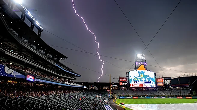 San Francisco Giants, Colorado Rockies game delayed due to weather