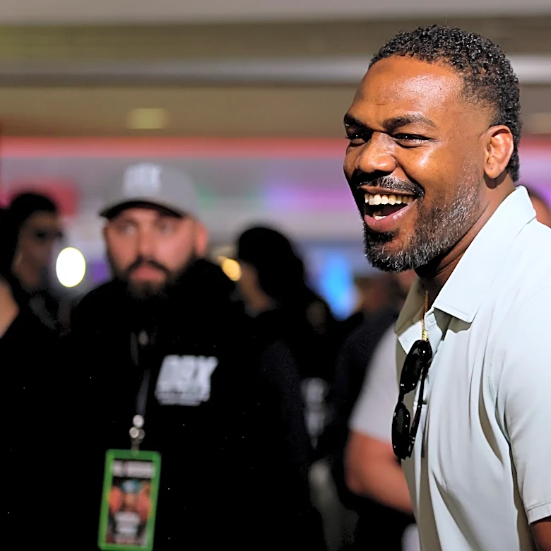 Jon Jones explains viral ‘GOAT’ reaction to Alex Pereira’s UFC White House loss