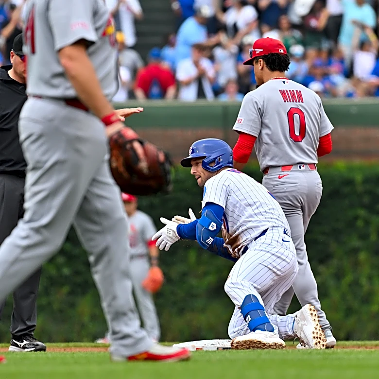 St. Louis Cardinals Defense Implodes as Chicago Cubs Avoid Sweep Sunday