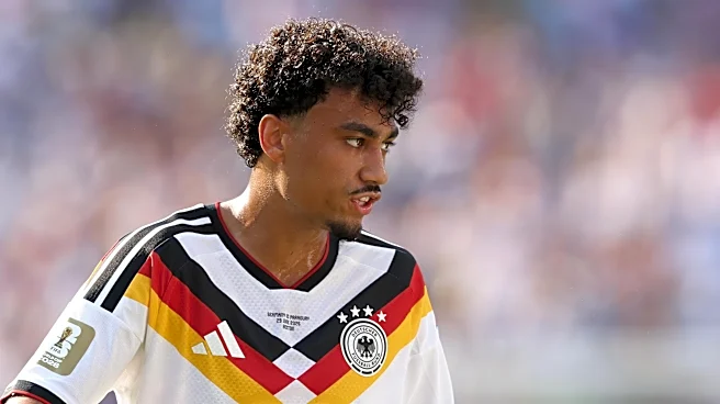 Bayern Munich’s Nathaniel Brown is the duel master