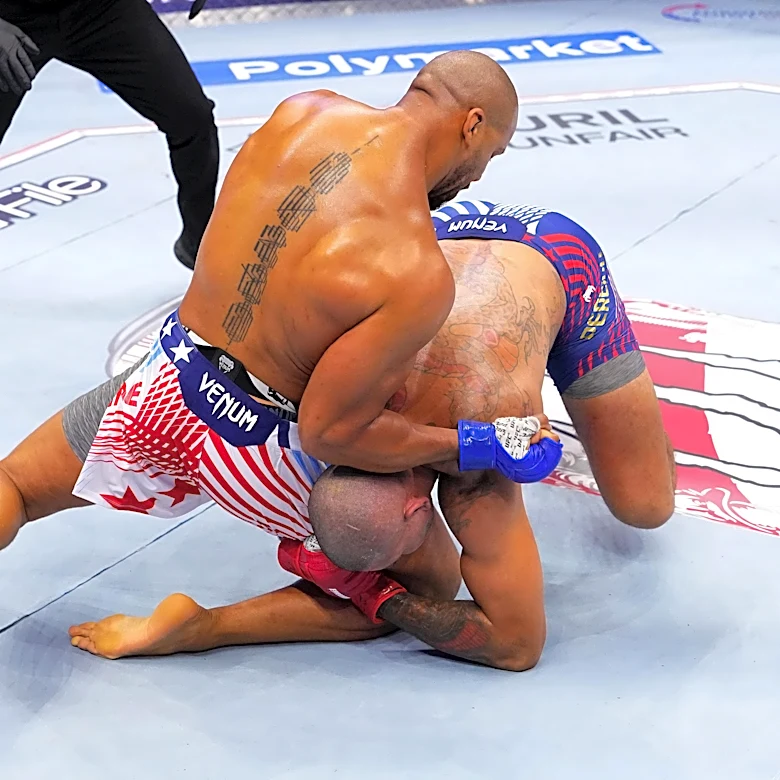 Dana White responds to Alex Pereira complaining about Herb Dean and illegal shots in his loss to Ciryl Gane