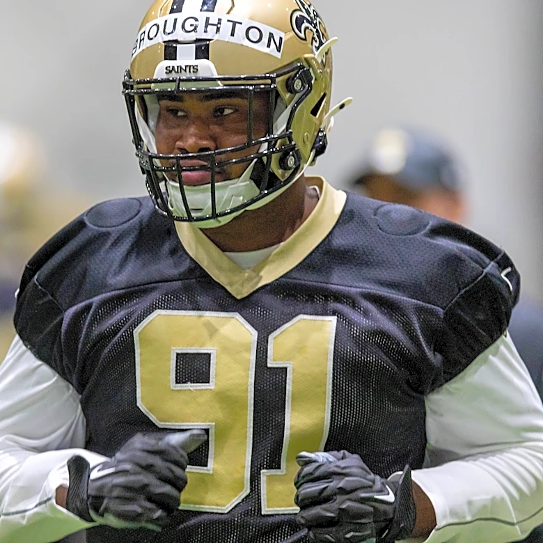 How competitive can Saints DT Vernon Broughton be this year?