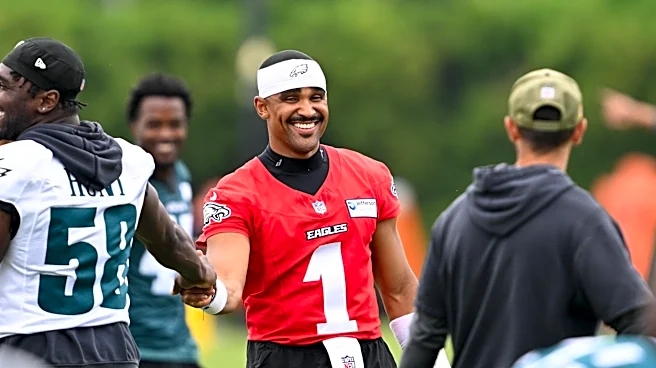 Jalen Hurts leads Eagles teammates in offseason training and bonding trip