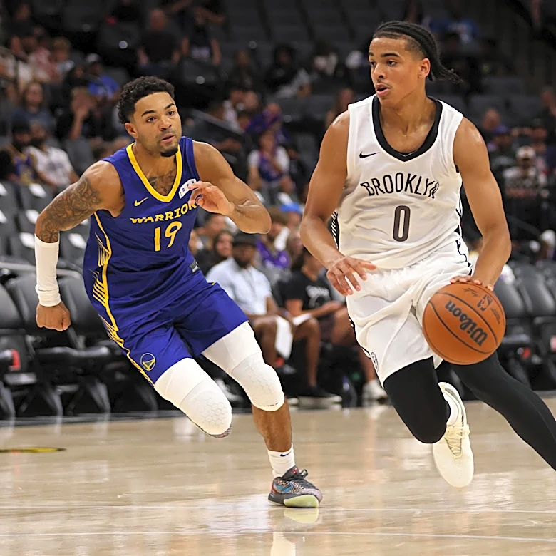 Mikel Brown Jr. flashes, Nets fly past Warriors in Cali Classic Finale