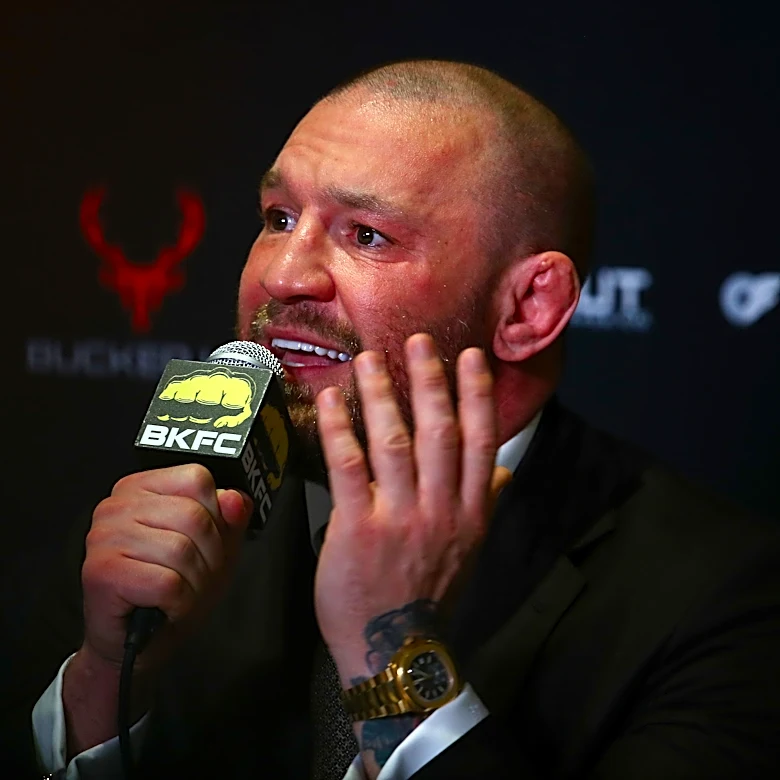 Don’t panic! Conor McGregor lands in Las Vegas amidst rumors he’s pulling out of UFC 329