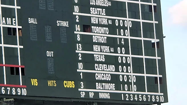 The Cubs should change the out-of-town scoreboard to team names